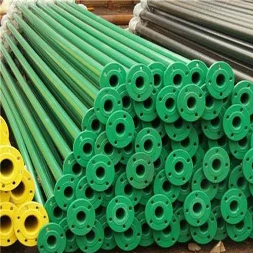 威海涂塑钢管的施工